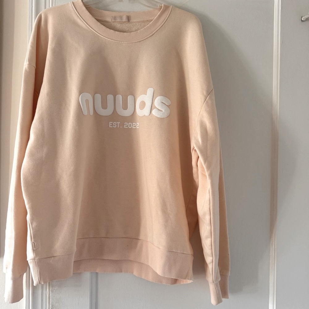 NUUDS  Crewneck Oversized Sweatshirt Birthday Limited Edition